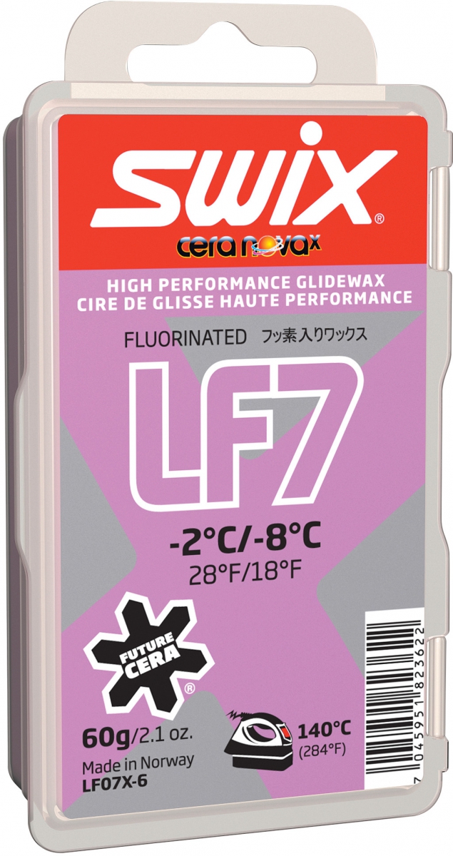 Мазь скольжения SWIX LF7X Violet  -2C / -8C  60гр
