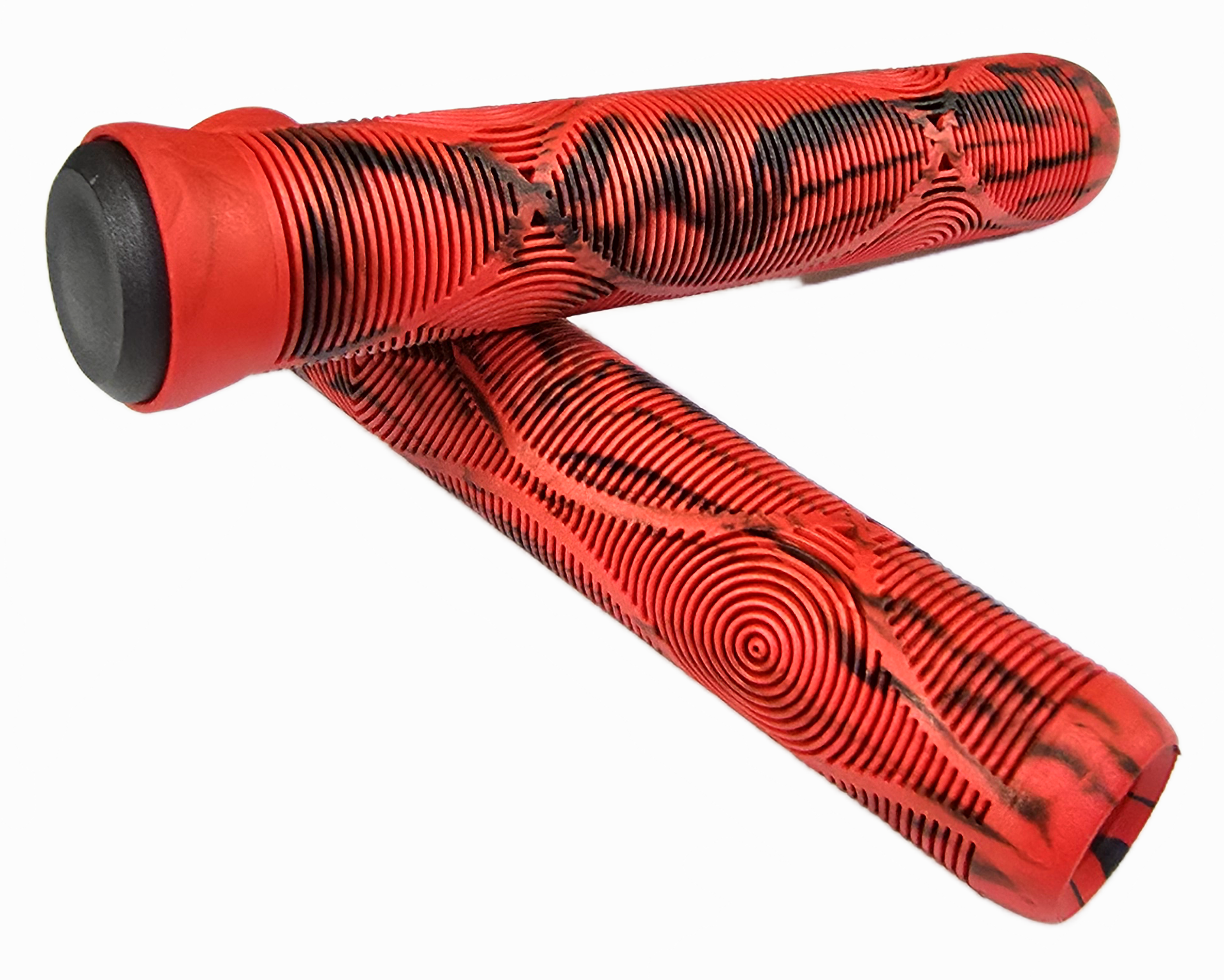 Грипсы для самоката G2 165 мм, черный/красный