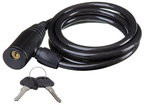 Трос-замок 8х1000мм CL 002 BLACK