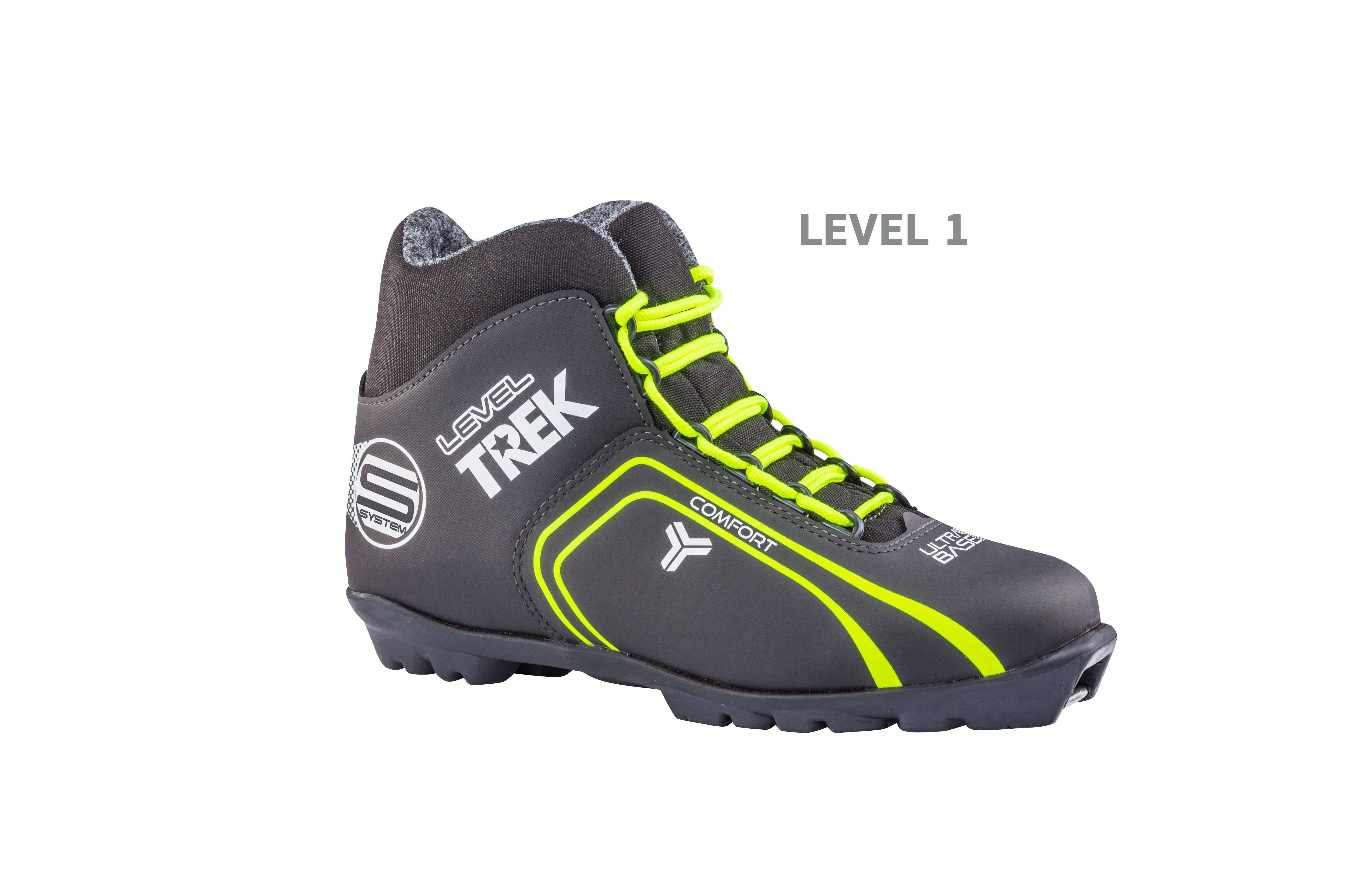 Ботинки лыжные TREK Level SNS